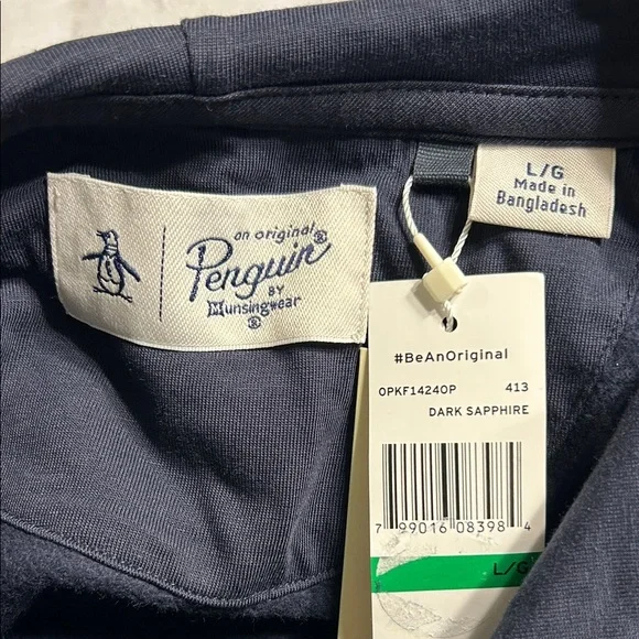 Original Penguin Navy Tracksuit with Logo